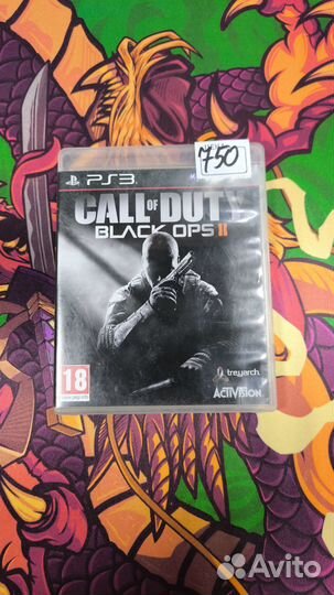 Диски на ps3 Call of Duty Black ops 2