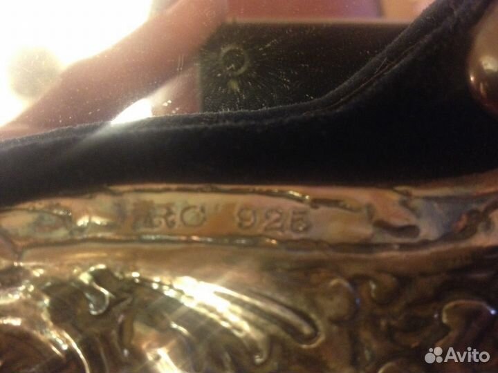 Зеркало из стерлингового серебра