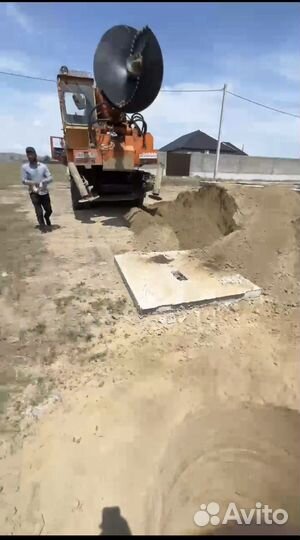 Копка колодцев и канализации до 16м