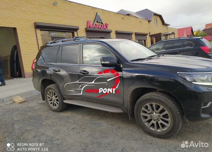 Багажник на крышу turtle AIR 1 Тойота Прадо 150