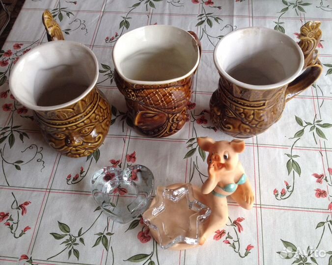 Предметы керамики и др