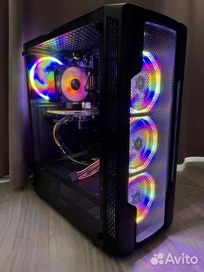 Вентилятор 120мм корпусный с RGB подсветкой