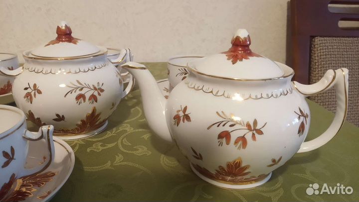 Сервиз чайный Вербилки,новый
