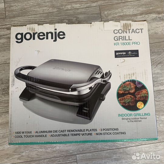 Новый электрогриль Gorenje kr1800epro