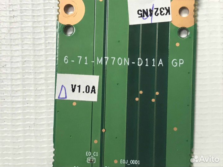 Плата на разъем ODD для DNS M771S