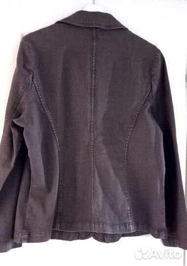 Джинсовый пиджак. Новый. 54р