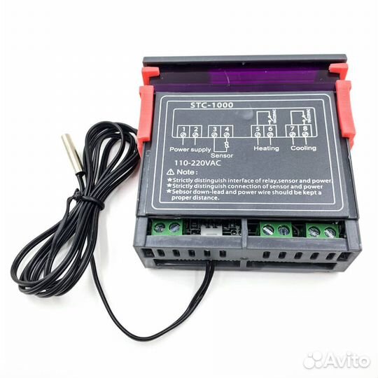 Набор конвекции Вентилятор 14мм+тэн 2,0кВт+STC1000