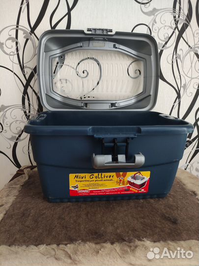 Переноска для кошек пластиковая бу