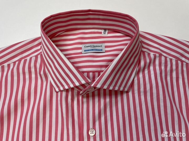 Рубашка мужская Camiciamoci(Италия)оригинал L (42)