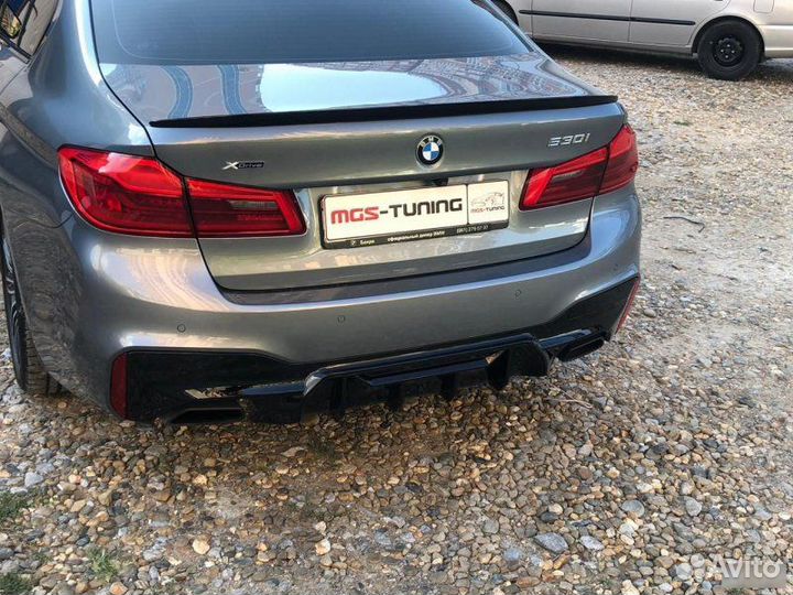 Диффузор + Решетка BMW 5 series G30 M-Performance