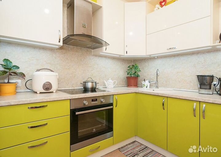 Кухня Жёлтая по индивидуальному заказу