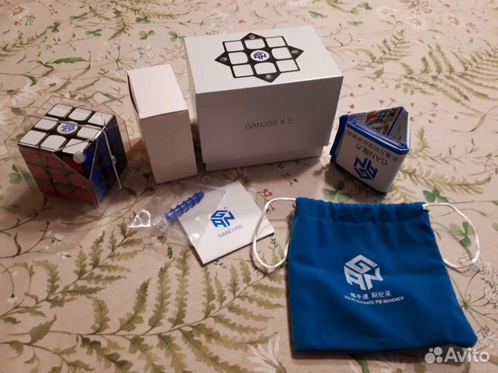 Кубик GAN 356 XS Magnetic 3x3 (black)