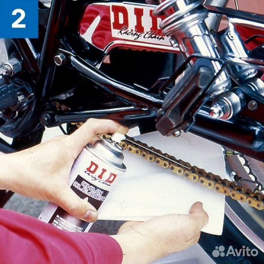Чистка, смазка мотоцепи