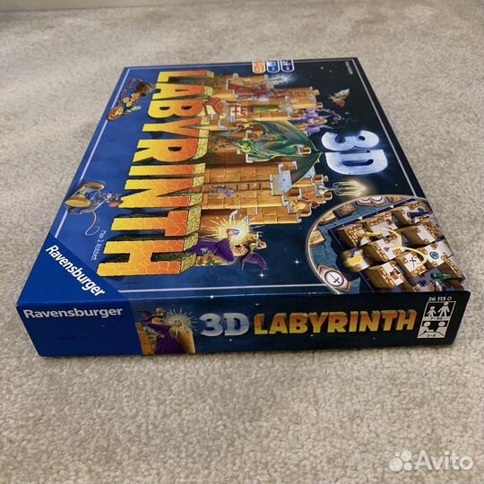 Ravensburger 3D лабиринт семейная настольная игра