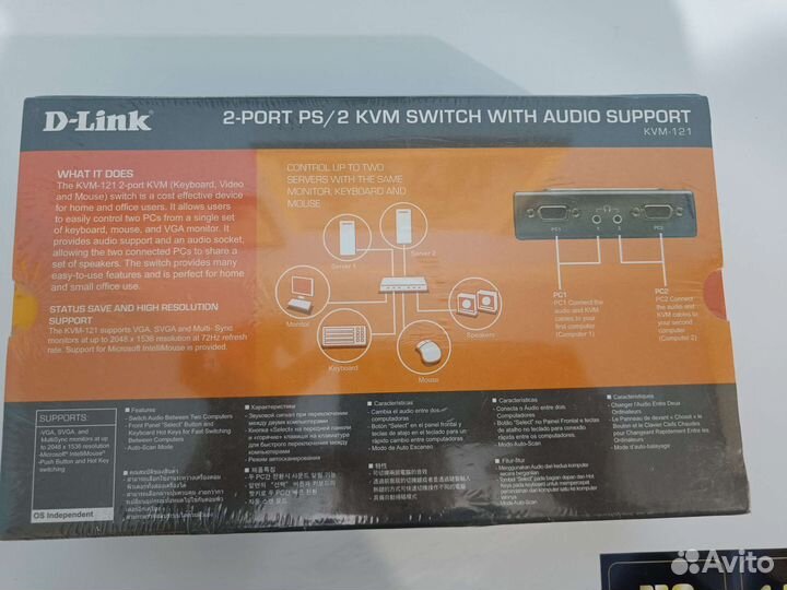 D-Link KVM-121 свитчер