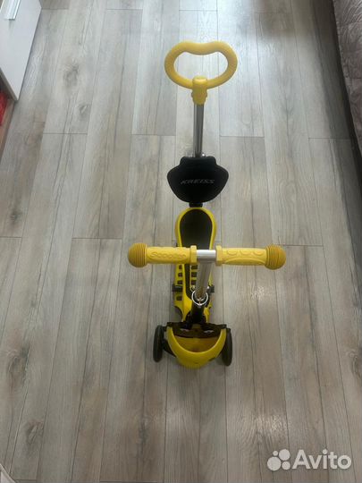 Самокат трехколесный kreiss