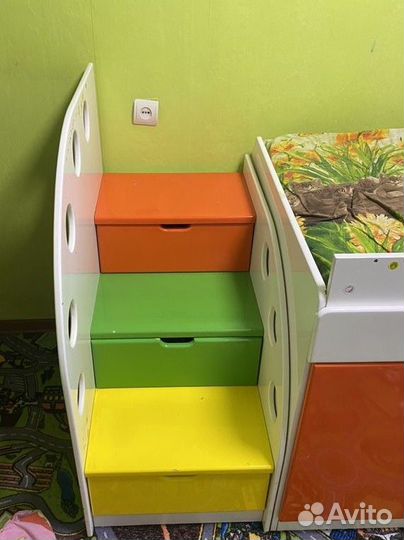 Детская кровать чердак