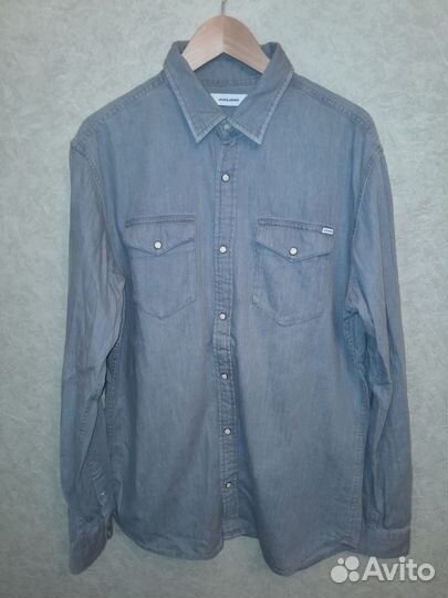 Джинсовая рубашка Jack Jones размер L