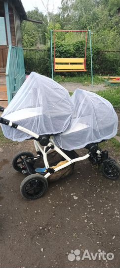 Коляска для двойни 2 в 1