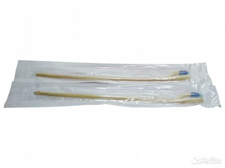 Катетер Фолея двухходовой 24CH, 40см, 30-50мл, 2шт