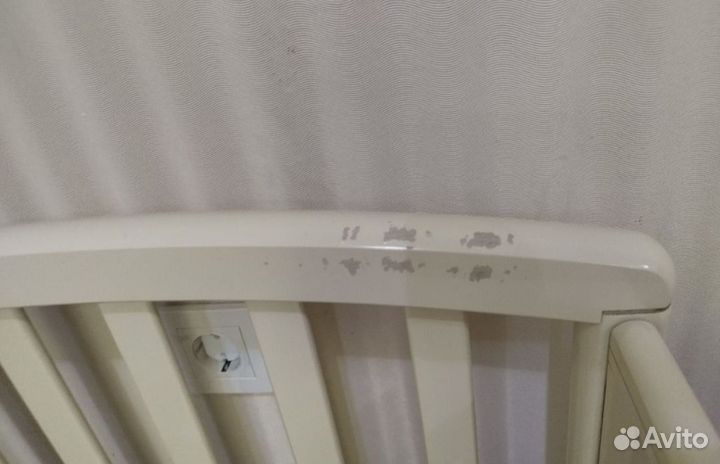 Кровать с маятником и ящиком + матрас