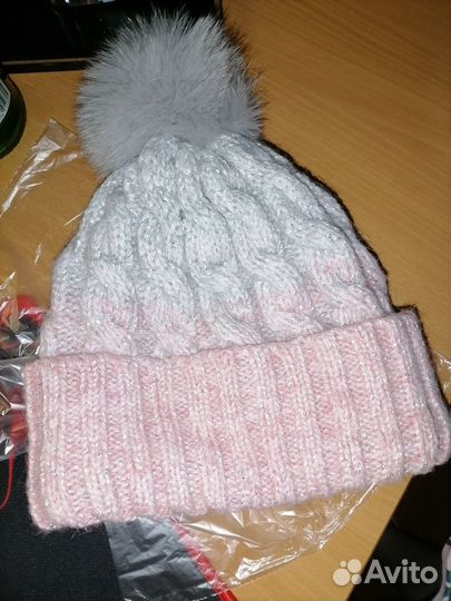 Шапка новая теплая