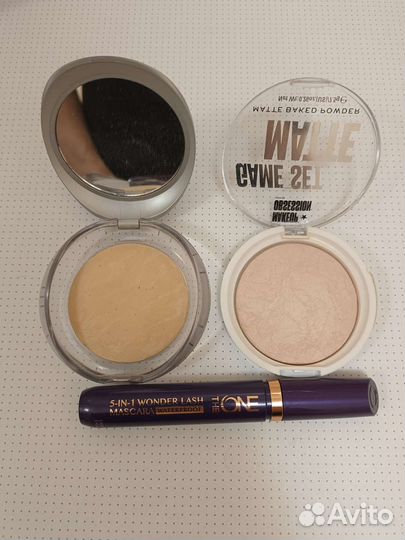 Пудры и тушь для ресниц