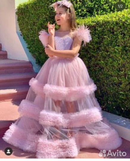 Платье пышное