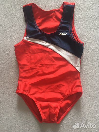 Гимнастический комбинезон с шортами