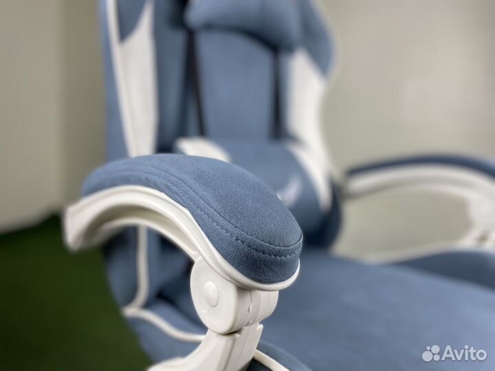 Игровое кресло компьютерное кресло тканевое