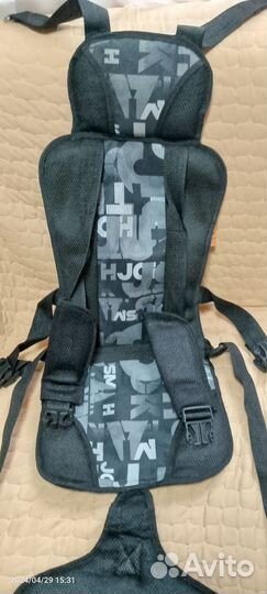 Бескаркасное автокресло