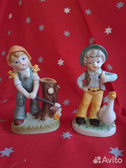 Статуэтки фарфоровые, керамика