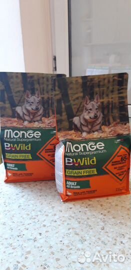 Сухой корм для собак monge