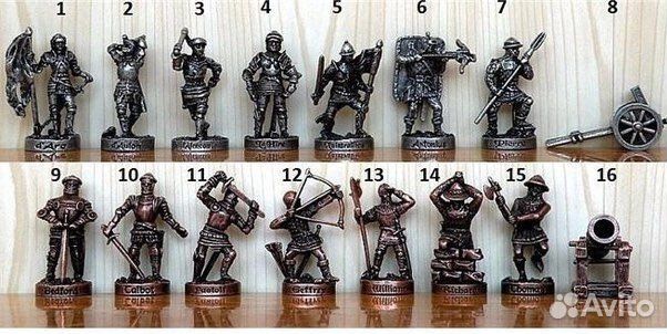 Серия железных солдатиков Жанна дарк Ландрин