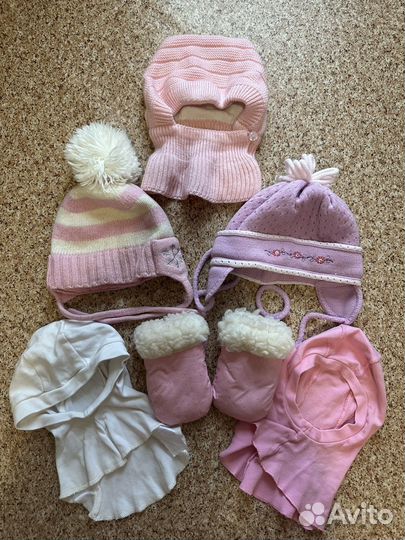 Шапка для девочки 38-42