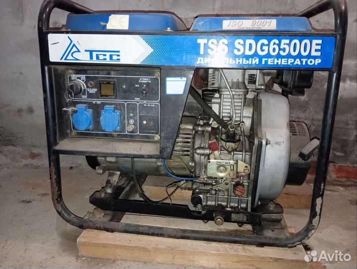 Дизельный генератор бу 6.5квт