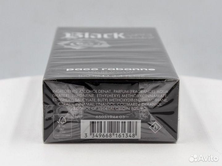 Paco Rabanne Black Xs 100ml