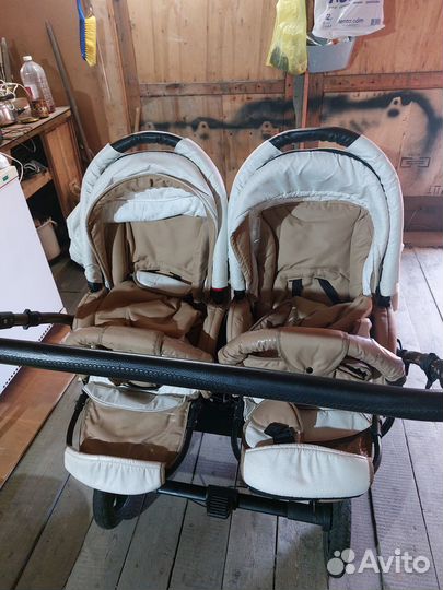 Коляска для двойни