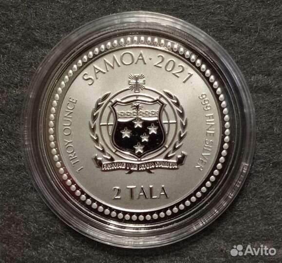 Монеты Морской конёк Серебро