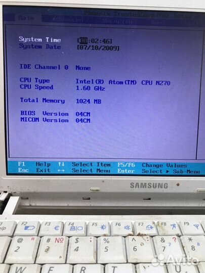 Материнская плата ноутбука samsung N127, N130