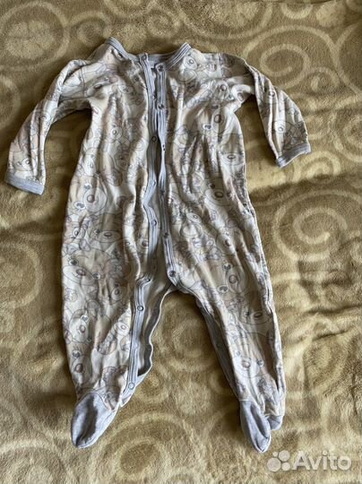 Комбинезон, шапки, штаны, боди 80