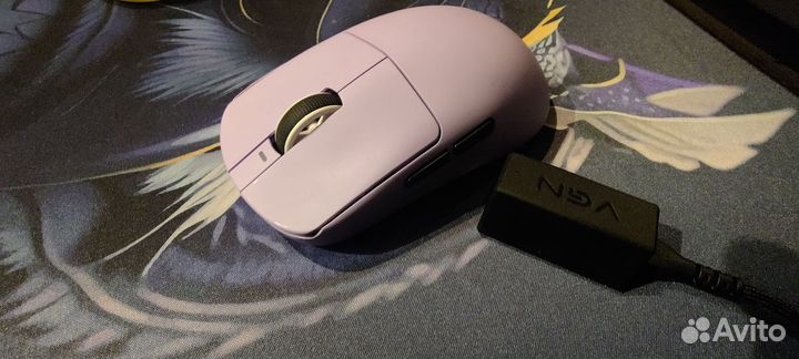 Беспроводная мышь vxe r1 pro max 4k purple