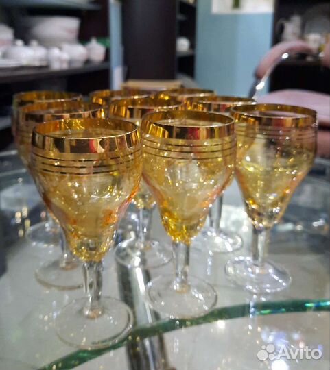 Винтажные фужеры 