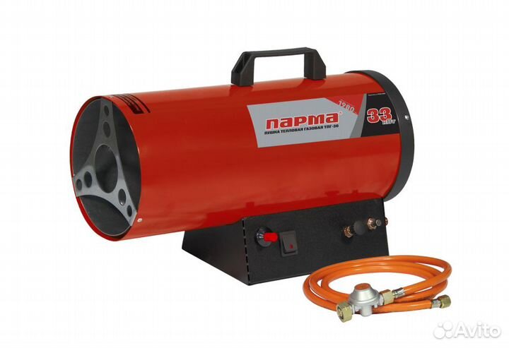 Тепловая газовая пушка парма тпг- 30