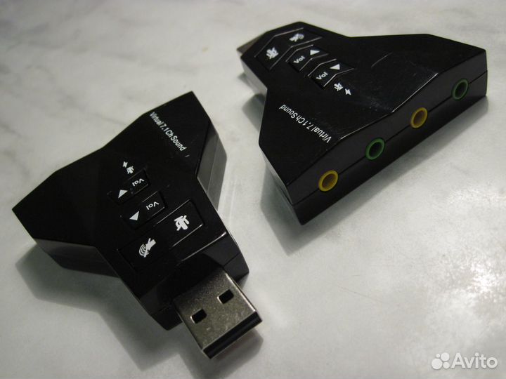 USB звуковая карта Virtual 7.1 и PCI 5.1