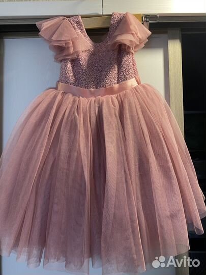 Платье my little sister 110+ сандали