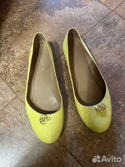 Балетки armani jeans и кроссовки Barracuda