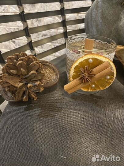 Ароматическая свеча интерьерная