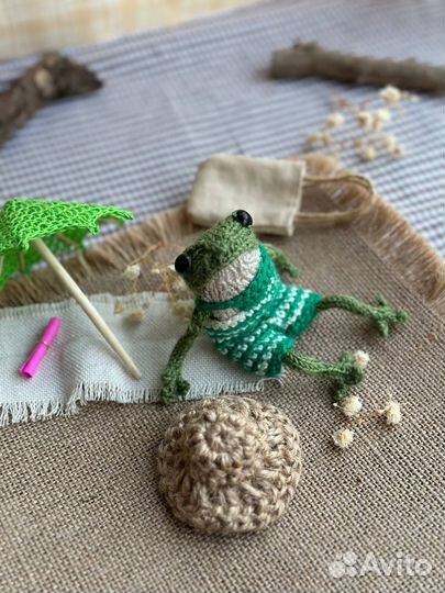 Вязанные игрушки ручной работы