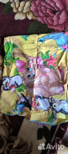 Комплект постельного белья в кроватку